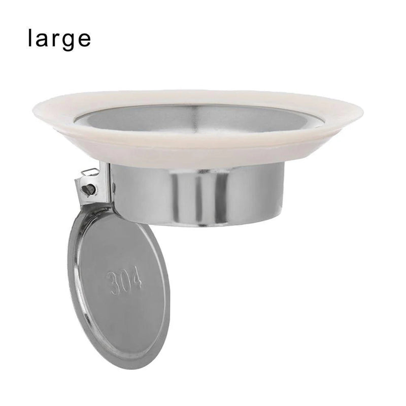 S/L Squatting Pan Anti-smell Plug Stainless steel Toilet Floor Deodorize Stopper Bathtub Anti-blocking Cover Bathroom Accessory