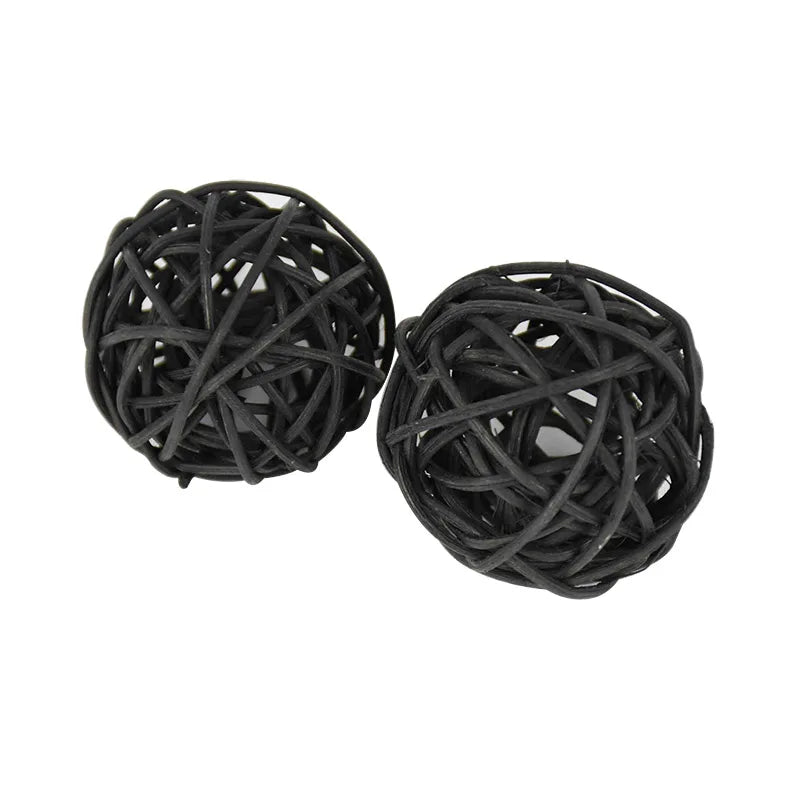 10pcs-Home Decorative Balls Rattan Craft Christmas Birthday Wedding Baby Shower Party DIY Ornament Decoraitons