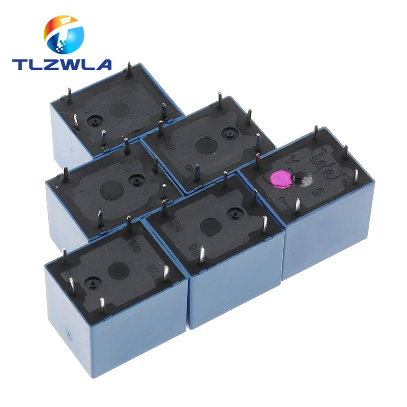 5Pcs Relays SRD-03VDC-SL-C SRD-05VDC-SL-C SRD-06VDC-SL-C SRD-09VDC-SL-C SRD-12VDC-SL-C 3V 5V 6V 9V 12V 24V 48V 10A 250VAC 5PIN