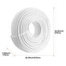 SucceBuy PEX-AL-PEX Tube 656ft 5/8'' Diameter Aluminum-Plastic Composite Pipe Oxygen Barrier Radiant Floor Pipe 0.08'' Thickness