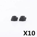 MOC WWII Military Figure Accessories Building Blocks Soldiers Face Scarf Tactical Belt Headphones Telegram Toys Children J031