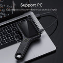 500X Magnification Digital Microscope 3Inch IPS Screen HD Electronic Coin Magnifier Microscope Camera for School Outdoor Teach