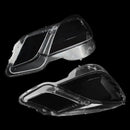 MAGICKIT Pair Headlight Lens Cover For Mercedes-Benz E Class W212 E350 E500 E63 AMG 2009-2012 Headlight Lampshade Accessories