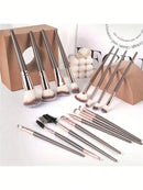 The Precision Trio | Professional Mink Hair Makeup Brush Set