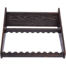 Multi-hole Billiard Cue Rack Holder Square Billiard Cue Holder Floor Mount 8/10 Holes 35mm (10 Holes)