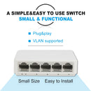 OPTFOCUS 5 8 Ports UTP RJ45 Gigabit Ethernet Switch 1000 Mbps Mini Network Switches VLAN Ethernet Splitter Lan Hub Switch
