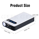 GKFLY New Car Battery Jump Starter 12000mAh Portable Car Battery Booster Charger 12V Starting Device Emergency Booster