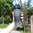 ZOUNICH Protein Shaker Portable Water Bottle Outdoor Sport Leakproof Tritan Plastic Drinking Bottle BPA Free 400-1000ML