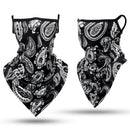 3D Headband Skull Neck Gaiter Tube Scarves Hanging Ear Cover Scarf Breathable Windproof Sun Face Guard Bandana Women Quick Dry