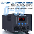 WEP 948 Desoldering Station With Electric Desoldering Gun ESD Safe Suction Tin Gun 90W Soldering Station For Phone Repair Tool