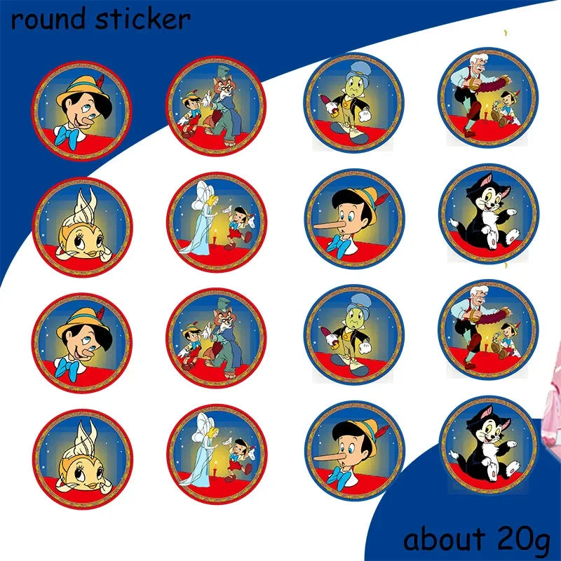 The Adventures of Pinocchio Happy Birthday theme favor party supplies Party Paper  Plate Straw Gift Bag Banner Flag Baby Shower