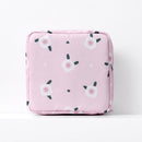 Damen kleines Kosmetiktaschen-Set Reißverschluss Mädchen Mini-Binden Make-up Lippenstift Taschen Reise Kopfhörer Münz-Organizer Beutel
