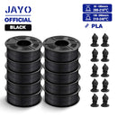The LayerStack | 10-Roll 1.75mm 3D Printer Filament Collection (PLA / PETG / SILK)