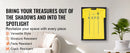SucceBuy Jersey Display / Sports Card Display Frame Case, Large Lockable Sport Shadow Box, 98% UV Protection PC Glass & Hangers