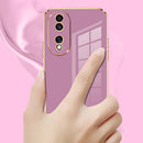 For Honor 70 Case Luxury Square Plating Honor 70 Phone Case FNE-NX9 ShockProof Silicone FNE-AN00  Back Cover Honor 70 Cases