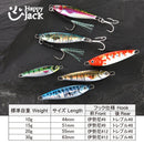 Happyjack Slow Jig micro Jig 10g 15g 20g 30g Spoon Metal Bait Sea  slow metal jigging  Casting Jig Off Shore Jig Artificial Bait