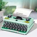820PCS Schreibmaschine Bausteine Klassische kreative Ideen Maschine Retro Mikro Bausteine Spielzeug für Erwachsene Kinder Weihnachtsgeschenke