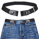Simple And Fashionable Men'S Belt Elastic Lazy Man'S Belt Women'S Belt Neutral And Seamless Jeans Belt Adjustable Length
