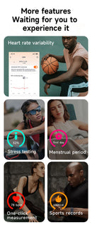 The Silent Companion | Screenless Health Smart Band with Heart Rate & Sleep Monitoring