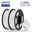 JAYO PETG/PLA/SILK/PLA Meta/PLA+/ABS 2Rolls 3D Printing Filament 1.75MM Children Creative Model Material For 3D Pen Filament