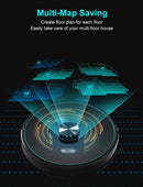 ABIR K30 Robot Vacuum Cleaner, Auto-Empty Station, Dual Lidar, 6500PA Suction,Multi-Floor Maping, Smart Home Wet Dry Appliance