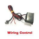 Car Interior Decorative Adapter 5V USB Driver Switch Wiring voice control 3V Battery Box Cigarette Drive EL Wiring Neon Strip