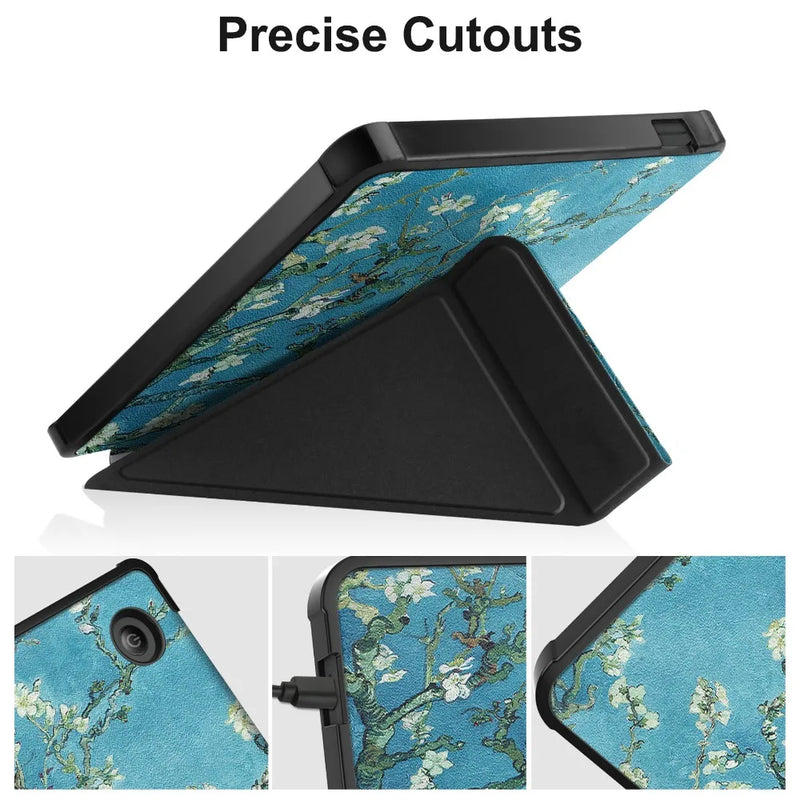 Auto Sleep/Wake Funda For Kobo Libra Colour 2024 7" eBook Smart Cover Magnetic Case with Soft TPU Back Shell