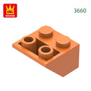 Wange 82Pcs/Lot 3660 2x2 Sloping Reverse Building Blocks Moc Slanted Parts Compatible with Brick  Children Toy Assembly Gift Box