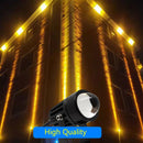 Outdoor LED Wall Spotlight 9W 12W For Home Landscape Lighting 110V 220V Pink Red Green Blue Golden Color Beam Lights Waterproof