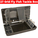 8 Compartment Fishing Tackle Box Multi-use ABS Carp Fishing Rig Storage Case Compact Fish Swivels Hook Swimbait Container Box