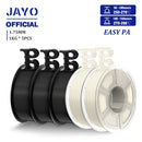 JAYO Easy PA Filament 1.75mm Nylon PA 3D Printer Filament 5Rolls/set Polyamide (PA) 3D Printing Filament Fit Most FDM Printer