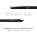 HUION PW550S Battery-free Pen PenTech 3.0 Slim Stylus 9.5mm Diameter for Graphics Tablet Inspiroy 2 G930L Q630M Kamvas 22 Series