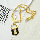 Vintage Baroque Style Alloy Facial Features Choker Necklace For Women Fashion Jewelry  Trendy Girls' Short Statement Necklace