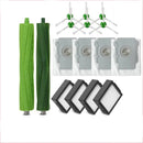 Hepa Filter Side Brush For iRobot Roomba I7 I7+ I6 I8 I3 E5 E7 E&I Series Vacuums Cleaner Dust Bag Replacement Parts