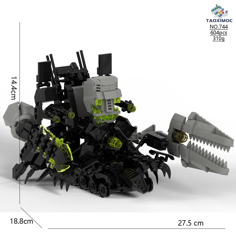 Skibidi Toilet Titan TV Man Speakerman Horror Game Bosses Camara Building Block Cartoon Doll Model Kids Birthday Halloween Gift