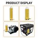 TUXING 300Bar Air Compressor Filter Oil-water Filter Separator Double Filter with Safety Valves Activated Carbon Hybrid Filter