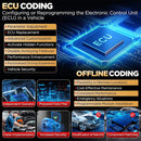 LAUNCH X431 PRO3S+ V5.0 Car Diagnostic Tools Topology Map Bidirectional Coding DBScar VII VCI CAN FD DOIP Auto OBD OBD2 Scanner