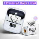 Phomemo M110 Thermischer kabelloser Etikettendrucker Tragbarer Bluetooth-Aufkleber Mini-Drucker Barcode-Etikettenhersteller Preisschilddrucker DIY