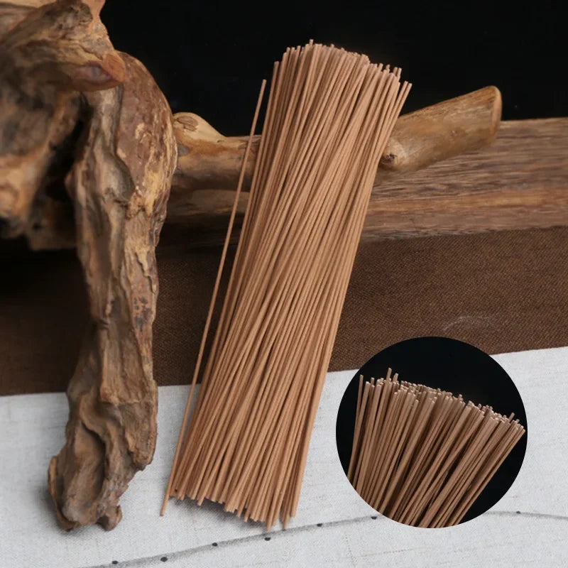 400pcs Natural Sandalwood Incense Sticks Wormwood Incense Stick Aroma Home Fragrance Bedroom Toilet Agarwood Line Aromatherapy