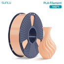 SUNLU 1KG PLA /Clear 3D Printer Filament 1.75mm 1000g Spool (2.2lbs) Neatly Arranged No Knot Filament Fit Most FDM Printer
