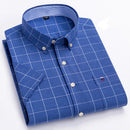The Oxford Line | 100% Cotton Short-Sleeve Oxford Shirt