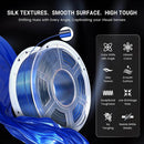 JAYO Silk PLA+ Rainbow 3D Filament 1.75mm SILK PLA plus Dual & Triple Color 3D Printer Filament Neatly Wound 1.1kg 2Rolls/set