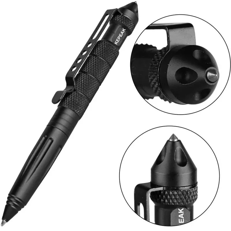 Multifunctional Mini Pocket Anti-skid Signature Outdoor defensa personal Pen Outdoor Sports Camping Self-defense Supplies