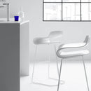 Nordic Bar Stool Wrought Iron Hotel Modern Minimalist Designer Bar Stools High Feet Stool Creative Bar Chair Coffee Household