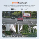 70mai M310 Plus 2K Dash Cam 1440P Image Enhanced Night Vision f/1.55 Aperture 24H Parking Mode Smart Voice Control Car Camera