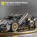 ToylinX  Technical Building Blocks Car Racing Sport Speed Vehicle Model City Mechanical Super Bricks Puzzle Toys Adult Gift