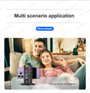 AXNEN AI Auto Following Gimbal Stabilizer 360 Rotation Phone Stand P02 Desktop Tracking Gimbal with Remote for Live Photography
