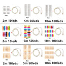 LED String Lights 5M/10M Photo Clip Fairy Lights Outdoor Battery Operated Garland Christmas Decoration Party Wedding Xmas