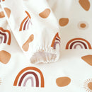 HappyFlute New Prints 90*92CM 1Piece Table Use Full Coverage Pocket Waterproof Long Sleeve Coverall High Chair Baby Feeding Bib