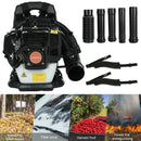 Gasoline Blower Snow Blower Gasoline Engine Air Blowers 2-Stroke Leaves Sweeper Petrol 52CC Gas Powered Backpack Leaf Blower